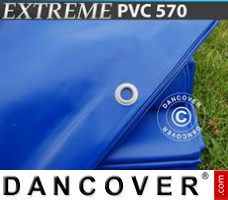 Tarpaulin 10x12 m PVC 570 g/m² Blue