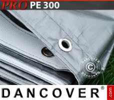 Tarpaulin 3x10m PE 300 g/m² Grey